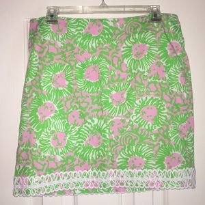 Lilly Pulitzer leo skirt